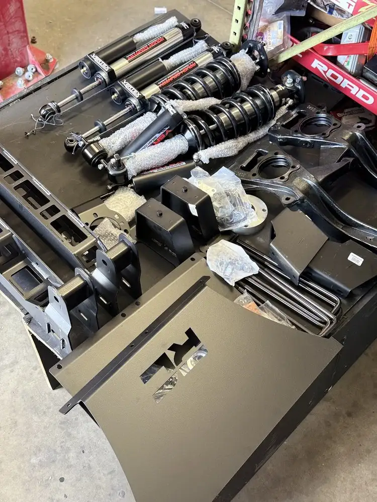 Suspension Upgrades at O.S.O Customs WT, Katy, TX